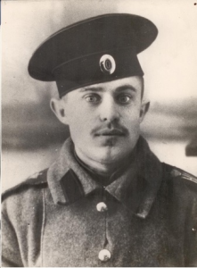 אחיו של טשרניחובסקי במדי הצבא הרוסי