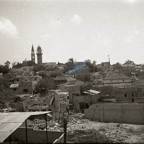 سكنة أبو كبير وهي بيد العرب خلال حرب عام 1948.