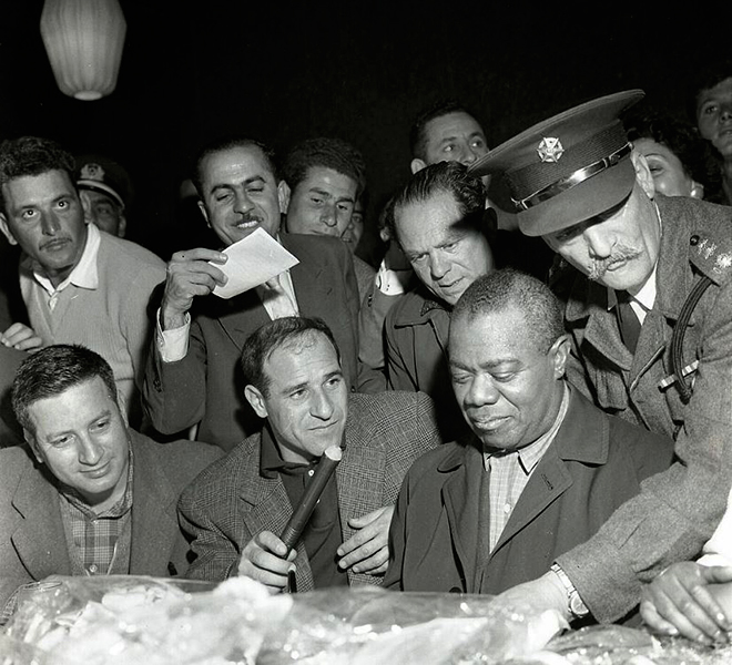 בביקור בישראל בוריס כרמי אוסף מיתר